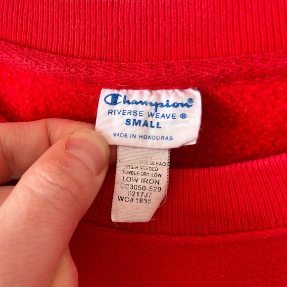 Vintage Y2K Champion Reverse Weave University of Nebraska crewneck sweater NCAA - Picture 3 of 12